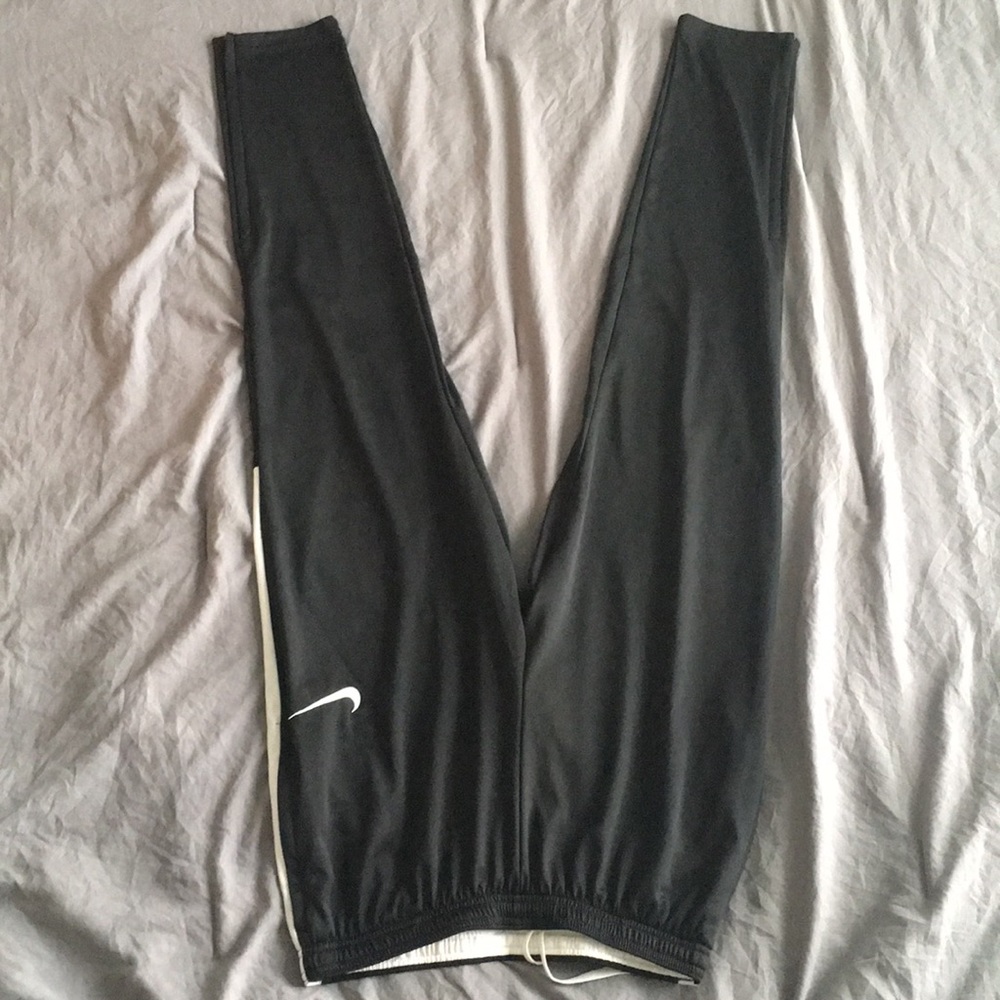 Black Nike athletic pants